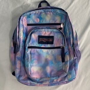 jansport backpack sspace Right Pack Backpack Color:Red and the web haul sticker:30 Year Warranty:#ffffff:#164196 25L Rolltop Ranger -